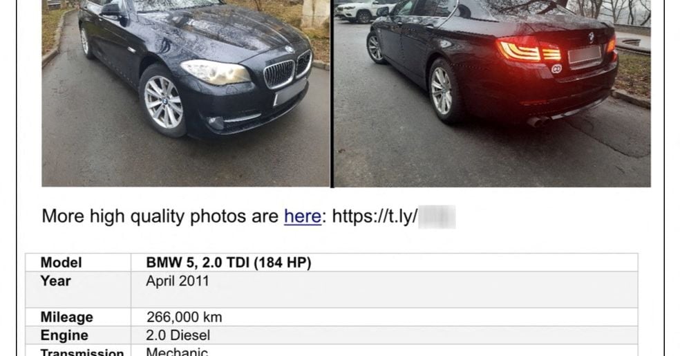 Featured image for Russian Hackers Tempted Ukrainian Embassy Workers with Cheap BMW Ad