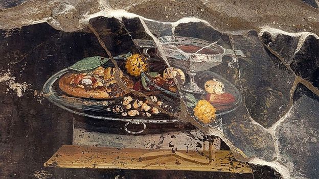 "Pompeii's Ancient Fresco Unveils Surprising Flatbread Revelation"