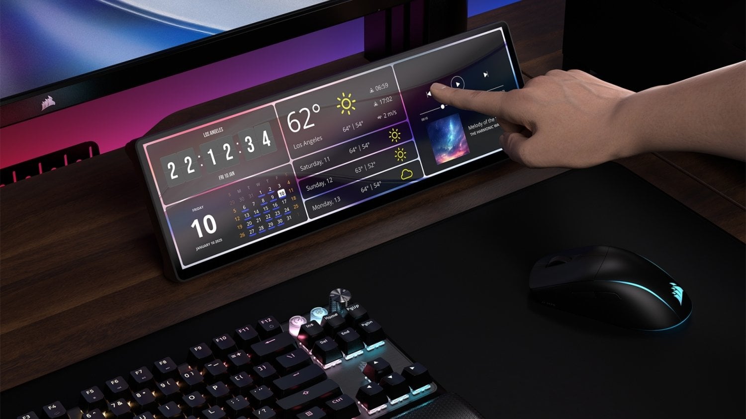 Featured image for Corsair Unveils XENEON EDGE: A Compact Touchscreen for Gaming, Creators, and Productivity