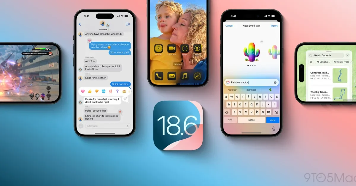 Apple Prepares for iOS 18.6 Launch with Release Candidate and Beta Updates