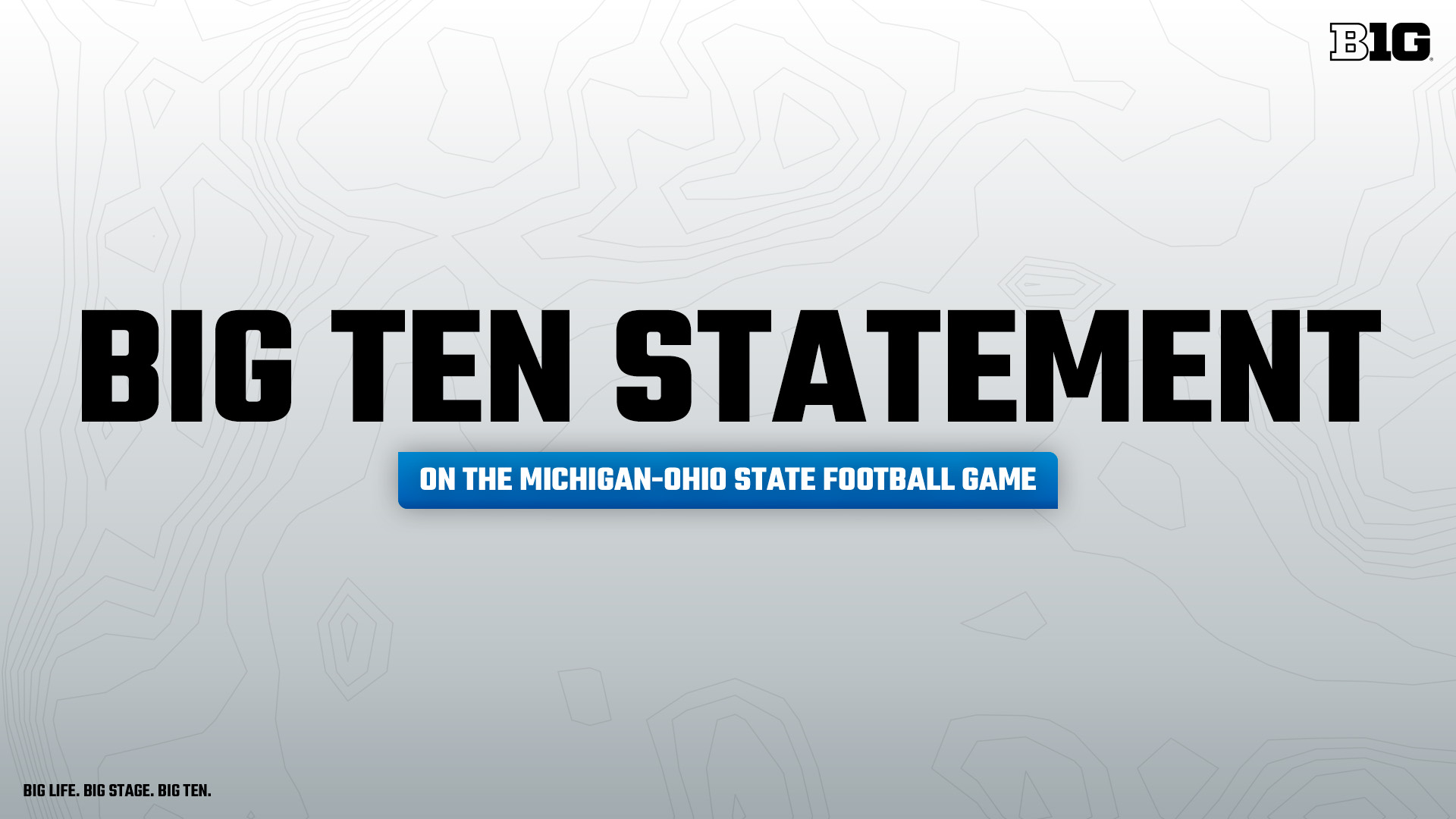 Featured image for Big Ten Fines Michigan, Ohio State $100K for Postgame Melee