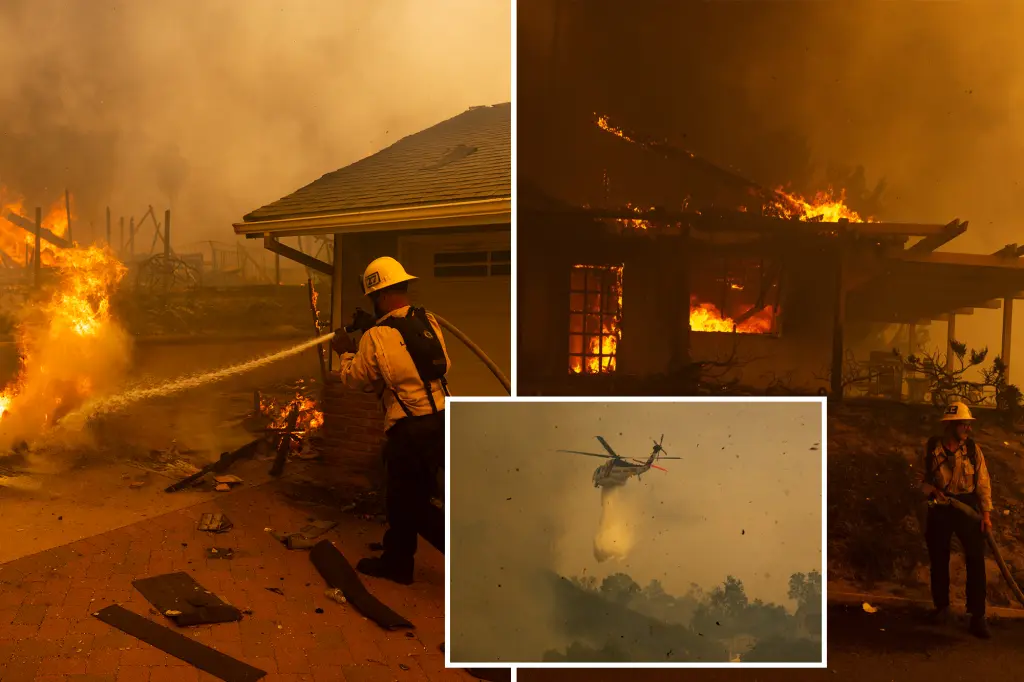 Mountain Fire Rages in Ventura County, Threatens Thousands of Homes