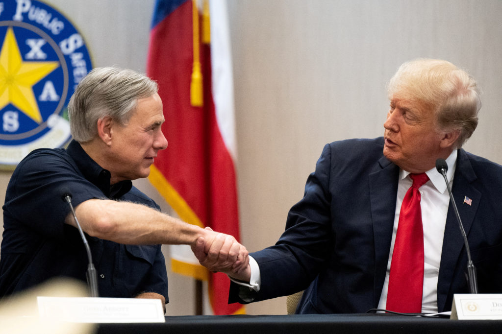 "Texas Gov. Abbott's Endorsement of Trump: Border Campaign Stop and 2024 Presidential Bid"