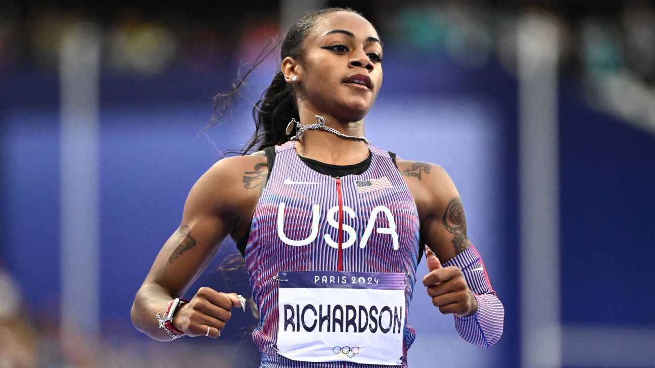 Featured image for Olympic sprinter Sha'Carri Richardson arrested in Seattle on domestic violence charges
