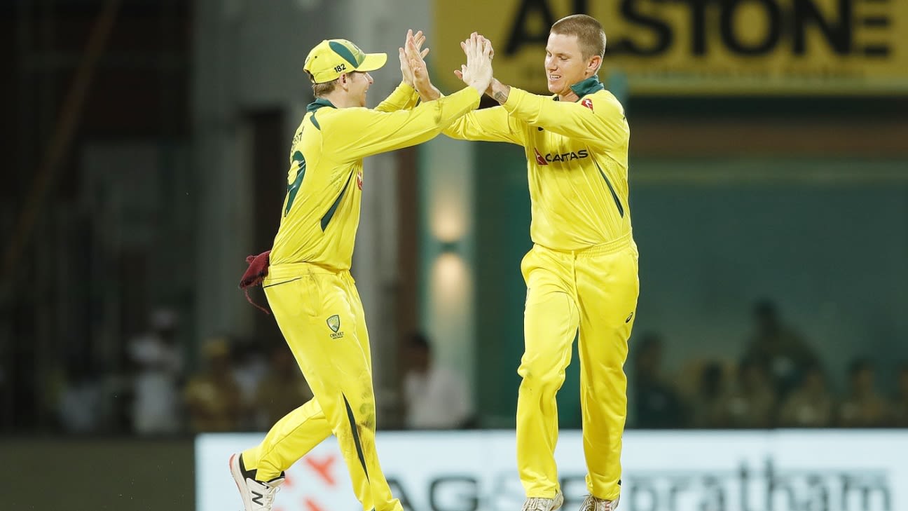 Featured image for Australia wins series-deciding 3rd ODI against India.