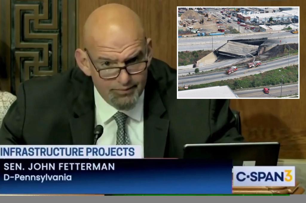 Senator Fetterman's Speech Struggles Raise Concerns During Infrastructure Hearing.
