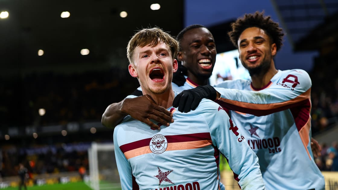 Featured image for Brentford Secures 2-0 Victory Over Wolverhampton with Lewis-Potter’s Brace