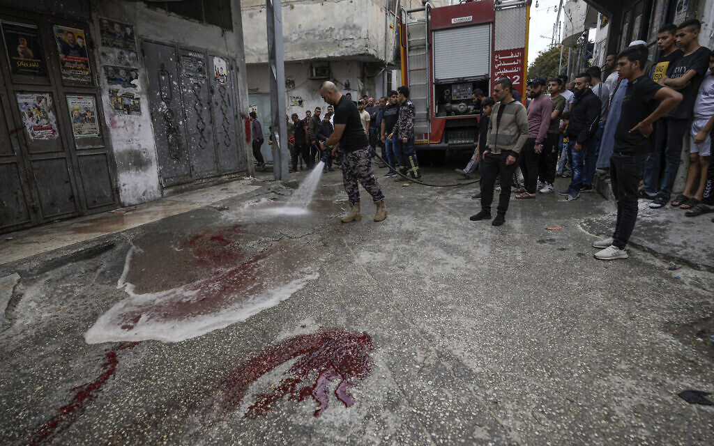 Israeli forces kill two Palestinian gunmen in West Bank raids.
