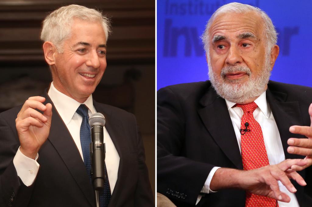 Ackman and Icahn's feud escalates amidst Hindenburg report fallout.