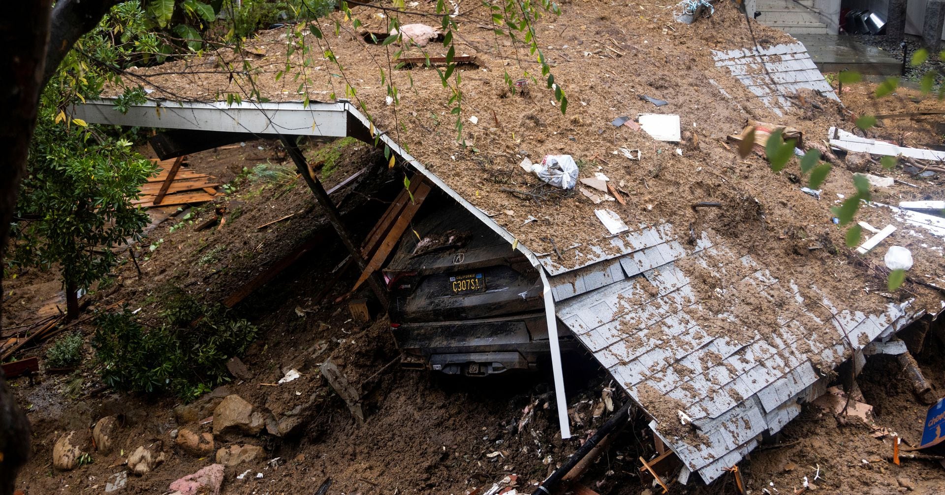 "Devastating California Storm Causes Flooding, Mudslides, and Power Outages"
