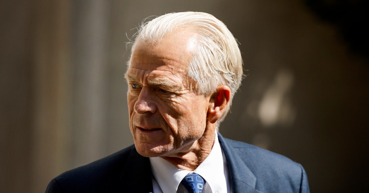 "Peter Navarro Found Guilty of Contempt of Congress as Former Trump Adviser"