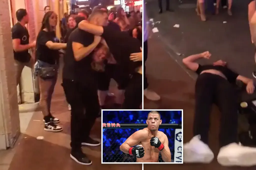 Nate Diaz's Street Brawls Caught on Camera