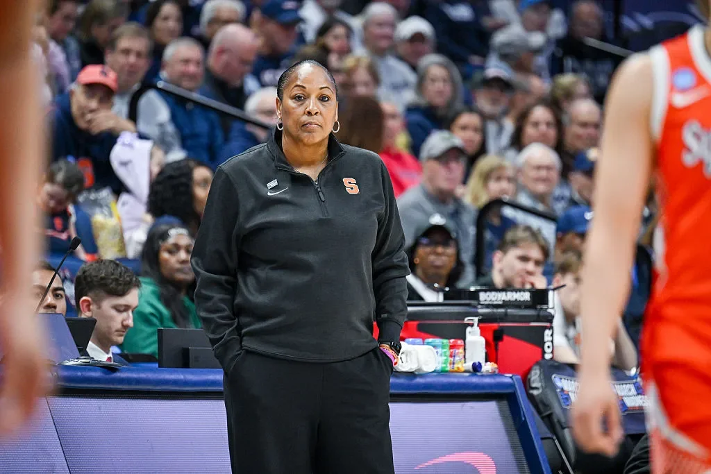 Syracuse coach begs for a different NCAA venue after lopsided UConn loss