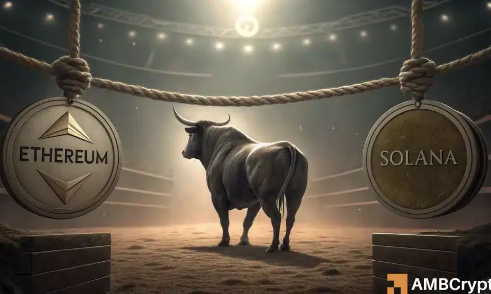 Featured image for Battle for Blockchain Supremacy: Solana vs. Ethereum in 2025
