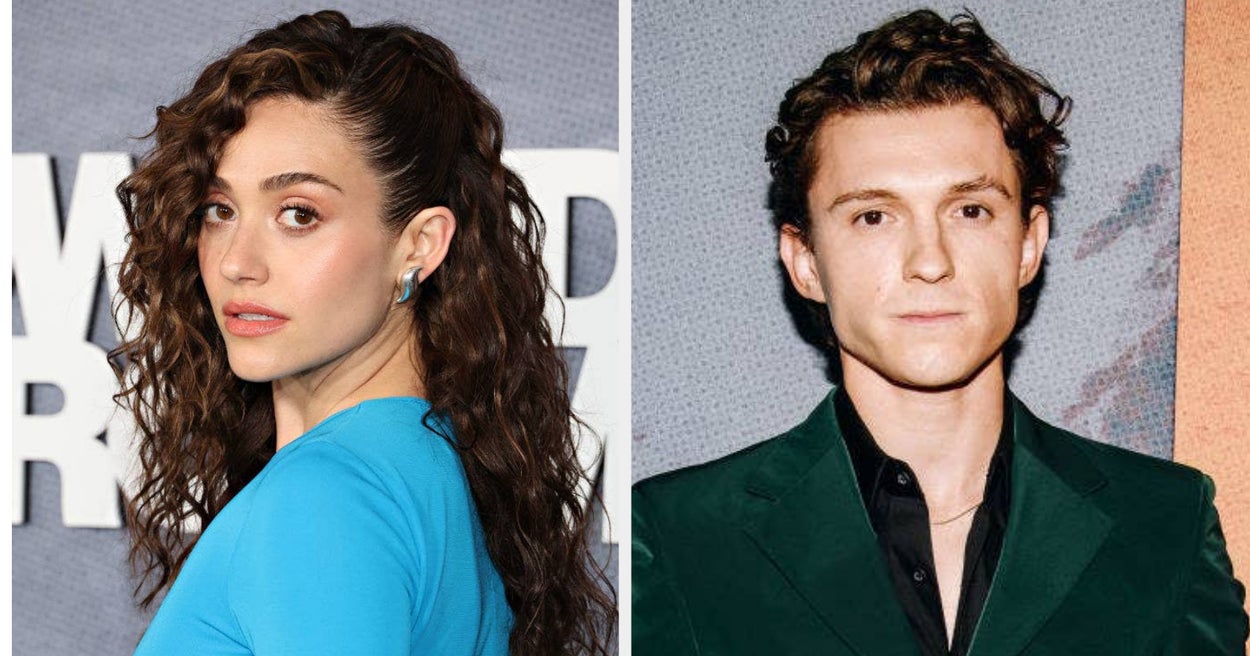 Featured image for Emmy Rossum Addresses Age Difference with Tom Holland.