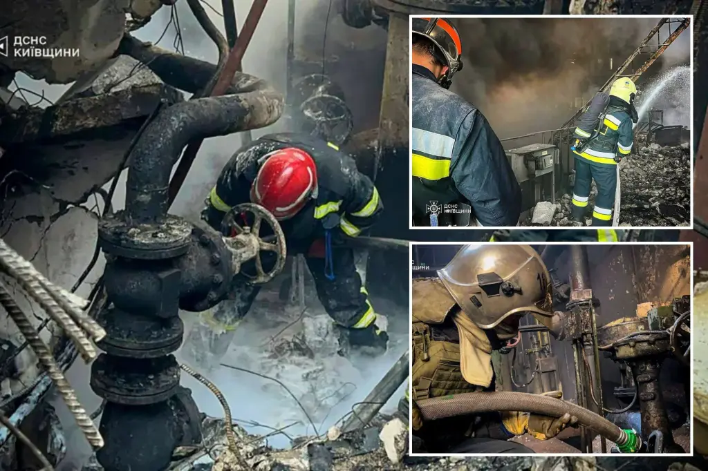 "Russian Air Strikes Devastate Ukraine's Energy Infrastructure"