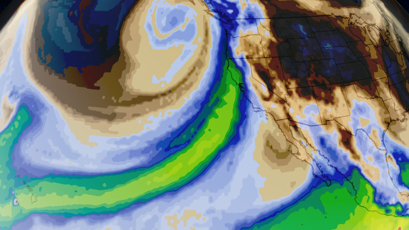 "El Niño's Impact: California Braces for Potent Atmospheric River Storms"