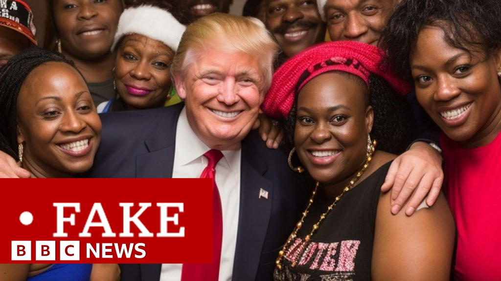 "Trump Supporters Spread AI-Generated Images Targeting Black Voters"