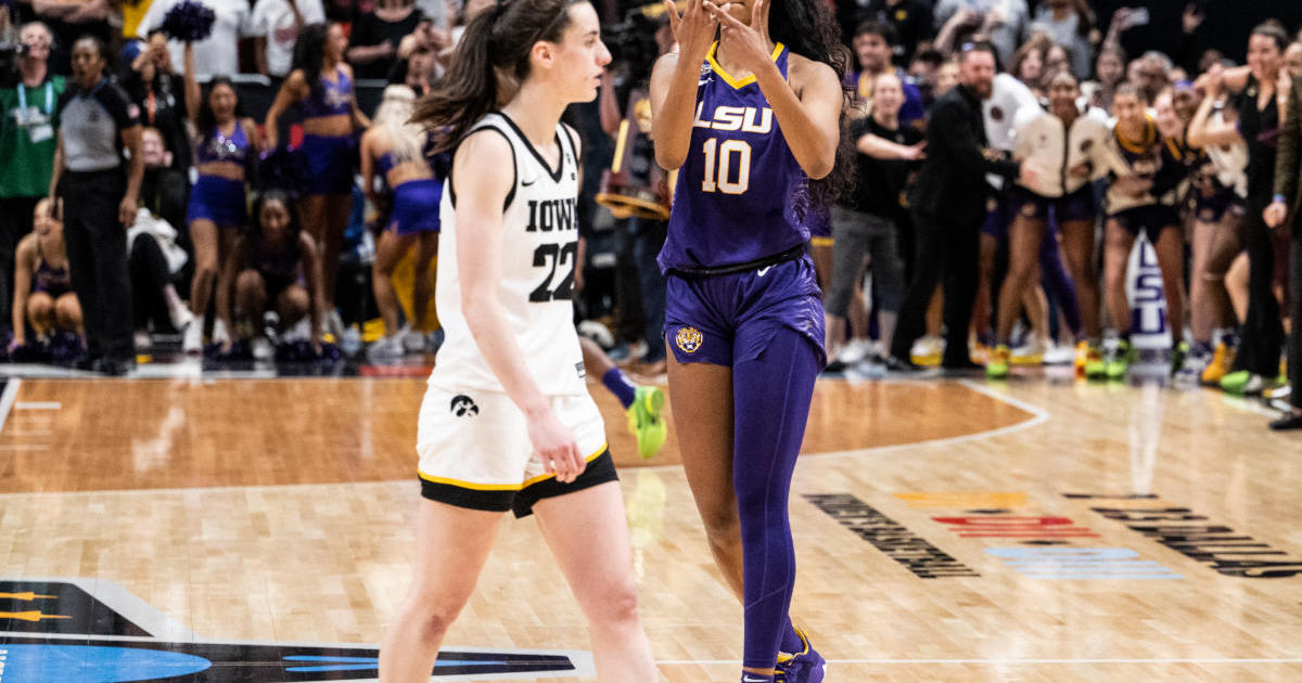 Featured image for "Unlikely Partnership: LSU Tigers vs. Iowa Hawkeyes Elite 8 Women's March Madness Game Preview"
