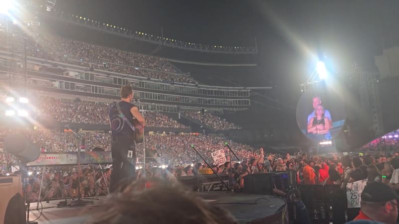 Featured image for Coldplay Kiss Cam Scandal Sparks Resignations and Rumors