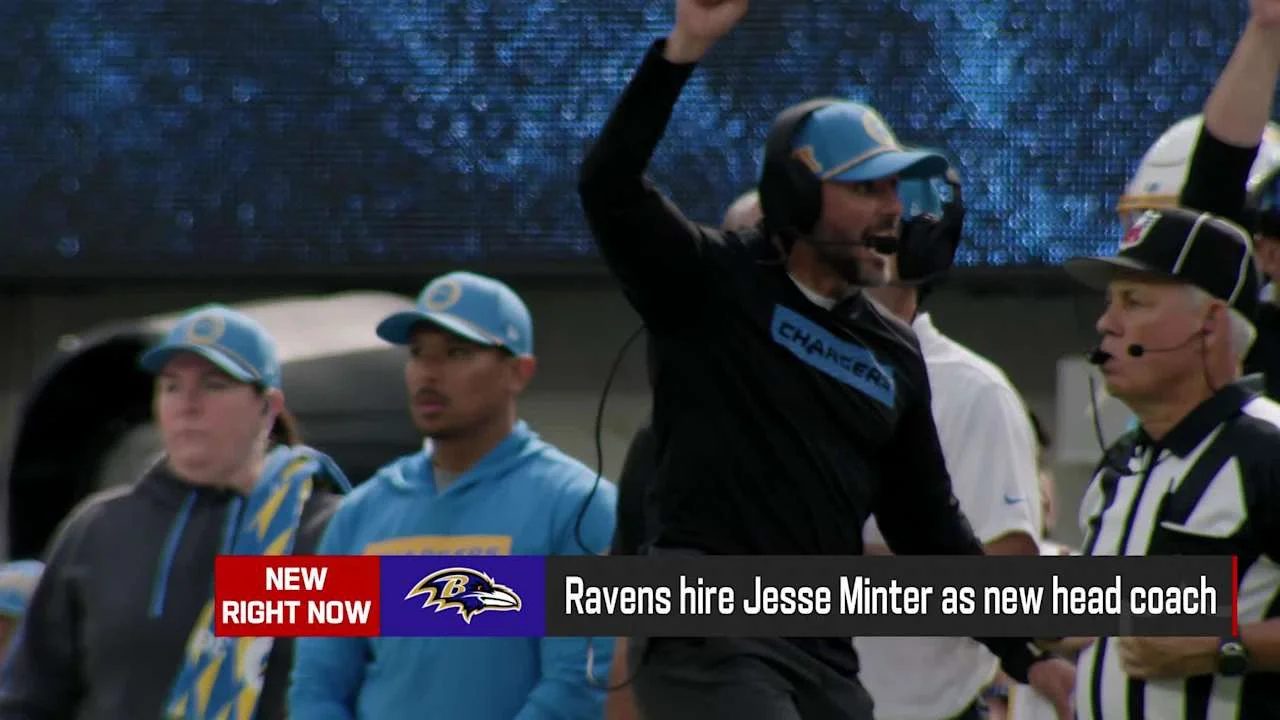 Ravens name Jesse Minter as head coach, signaling a defense-first rebuild