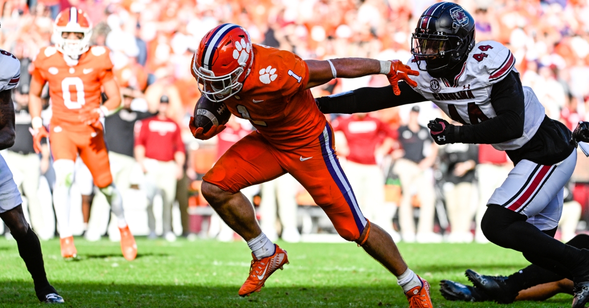 "Clemson's Will Shipley Declares for NFL Draft, Exiting College Football Early"