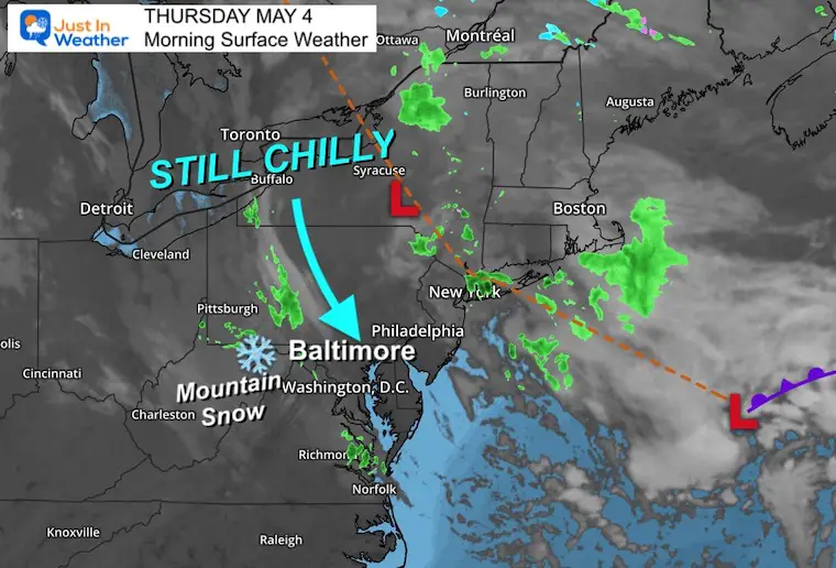 Featured image for Unusual May Snowfall Hits West Virginia and Maryland