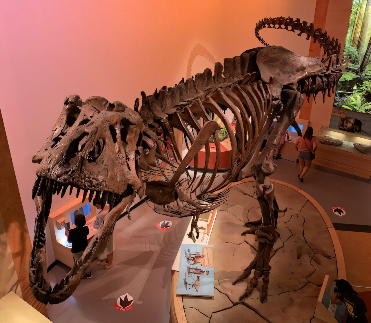 Featured image for Physicist Uncovers Preserved Blood Vessels in Largest T. rex