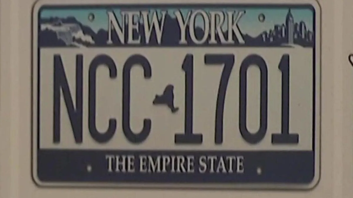 Featured image for Star Trek License Plate Lands Fan in Costly Ticket Trouble