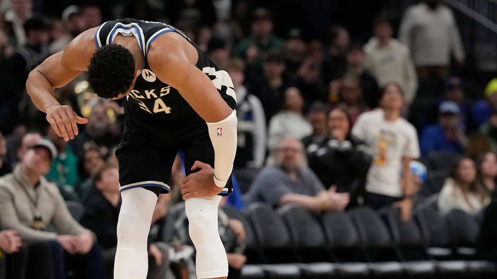 Giannis out weeks with calf issue as Bucks confront playoff trouble