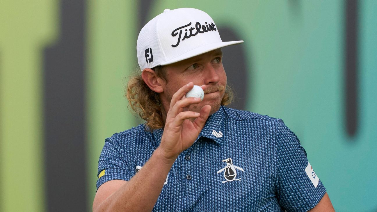 Featured image for Cameron Smith's Stellar Performance Leads LIV Golf in England