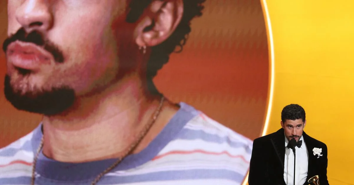 ICE OUT towels spark protest at the Super Bowl with Bad Bunny imagery