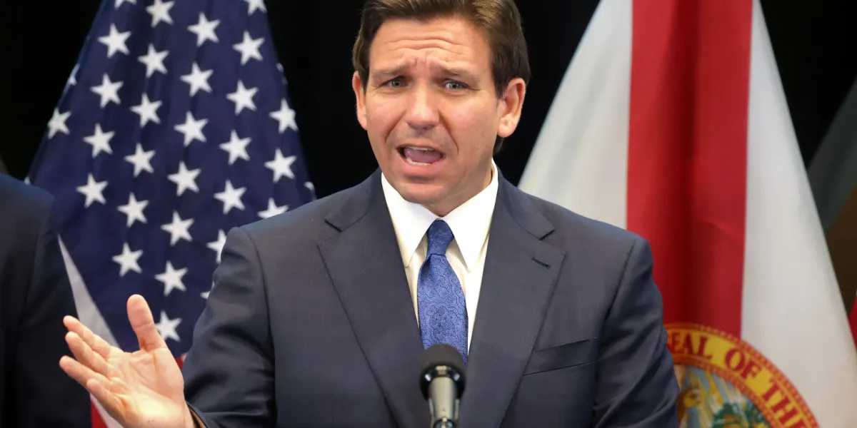 Featured image for DeSantis' Presidential Bid Complicated by Criticism of Trump