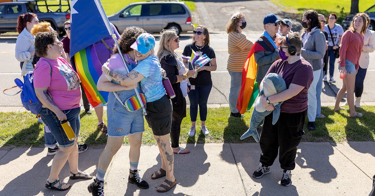 Featured image for Rally at Hopkins High for Trans Student After Alleged Hate Crime