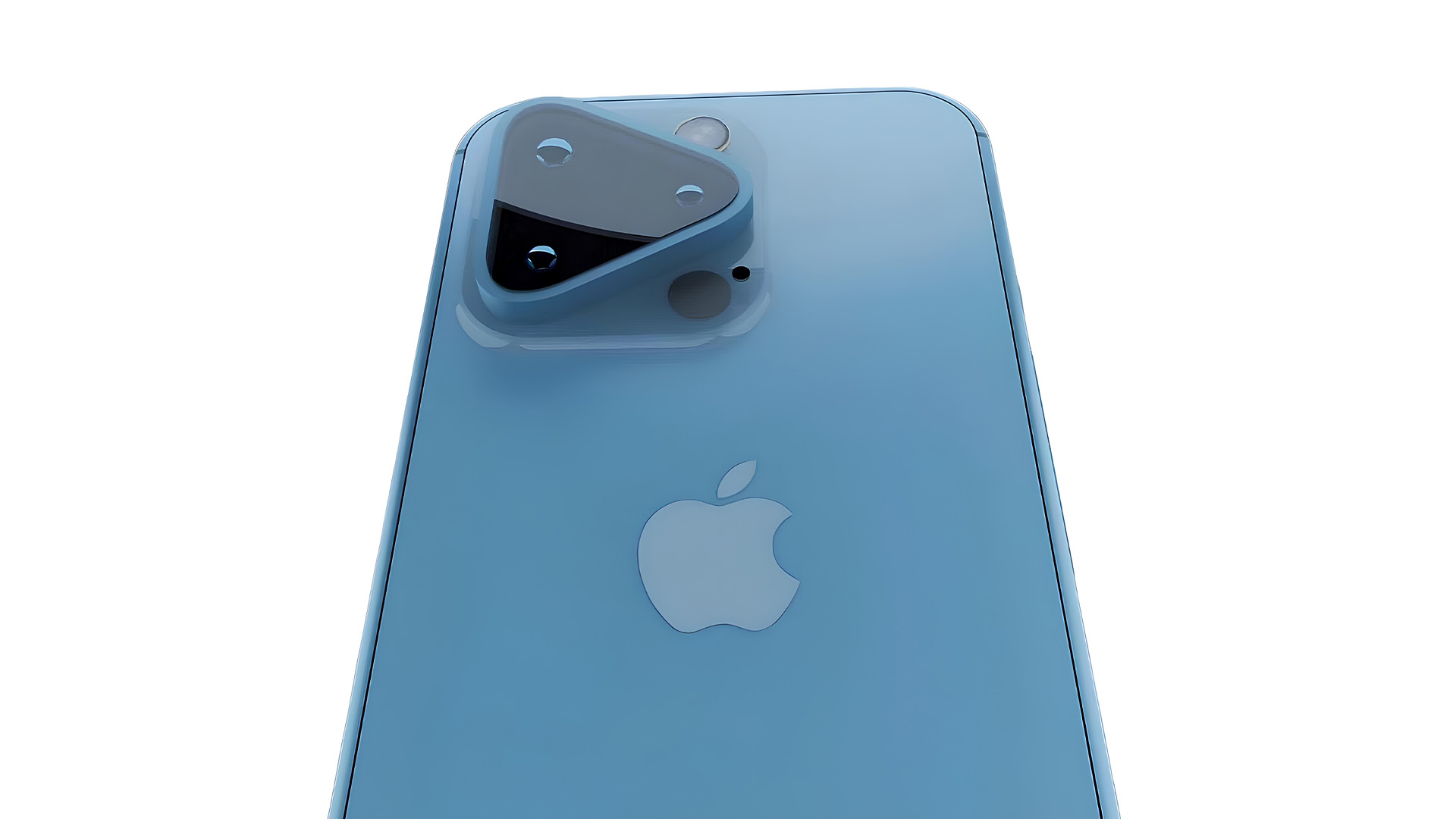 Featured image for "Rumored iPhone 16 Pro Max Camera Bump Resembles Triangular Razor"