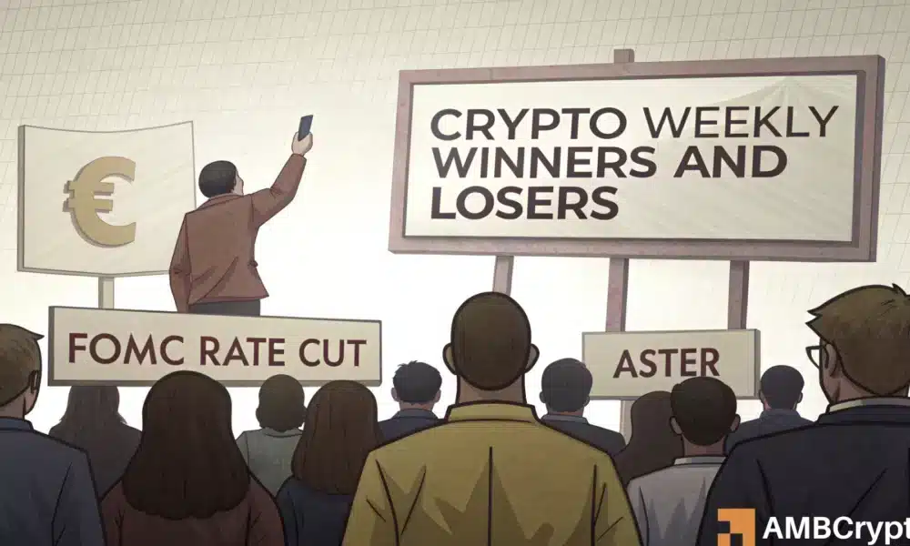 Featured image for Crypto Weekly Highlights: Aster and DEXE Lead Gains Amid Market Fluctuations