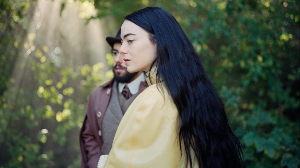 Emma Stone stars in Yorgos Lanthimos' bizarre and stylish film 'Poor Things'.