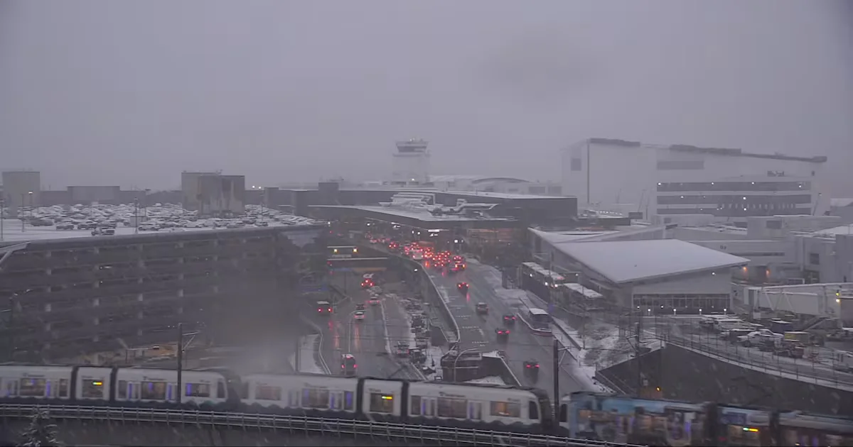 Snow Slows SEA: Ground Stop Transforms Seattle Airport into a Delays Hub