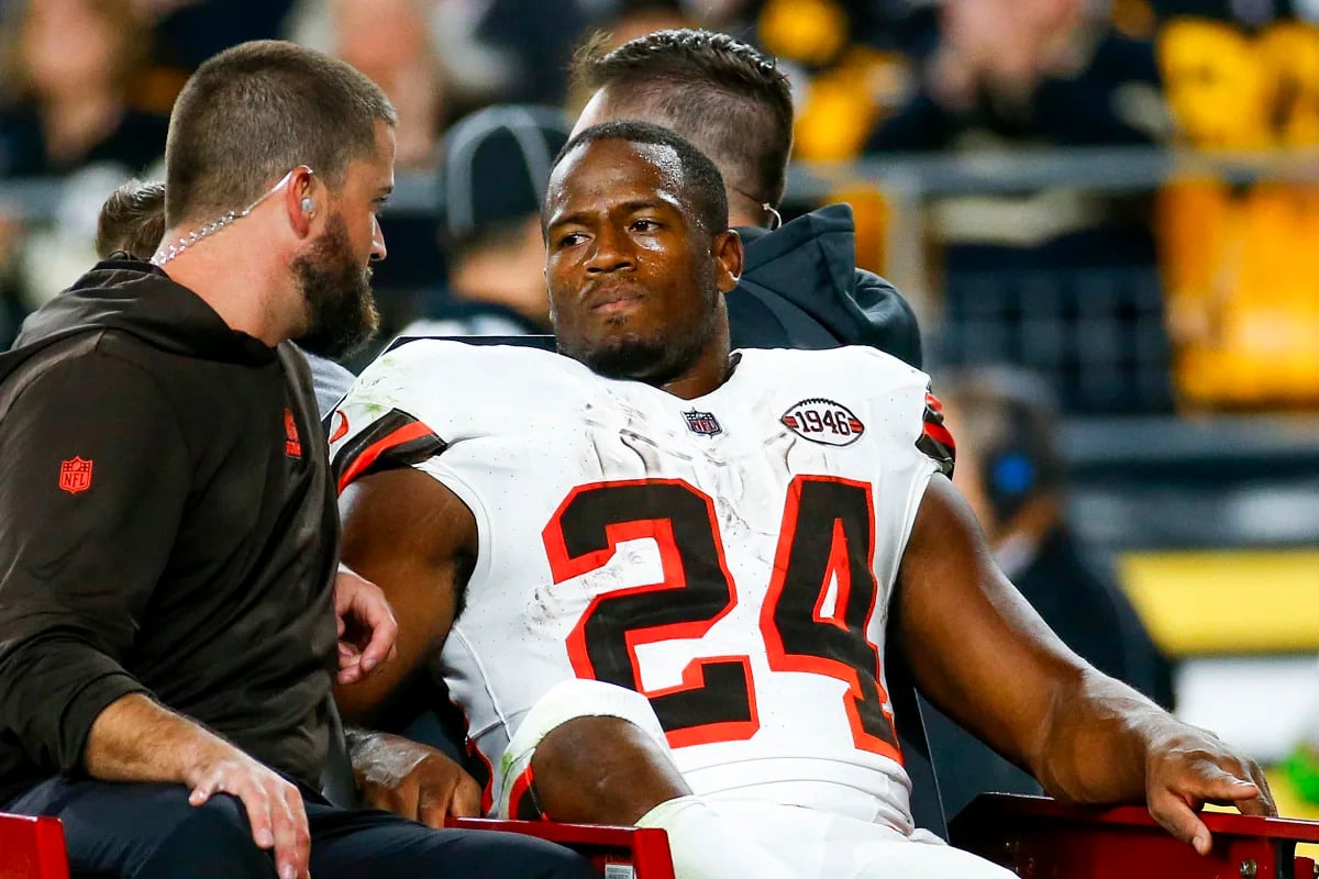 Featured image for Browns RB Nick Chubb Undergoes Multiple Knee Surgeries, Expected Return in 2024