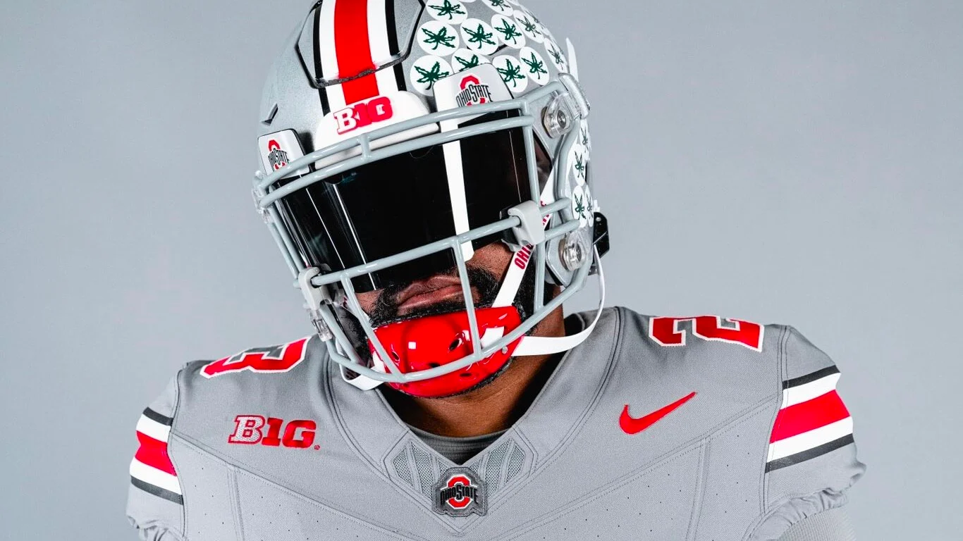 Ohio State's Stylish Grey Alternate Uniforms Make a Bold Statement for Michigan State Game