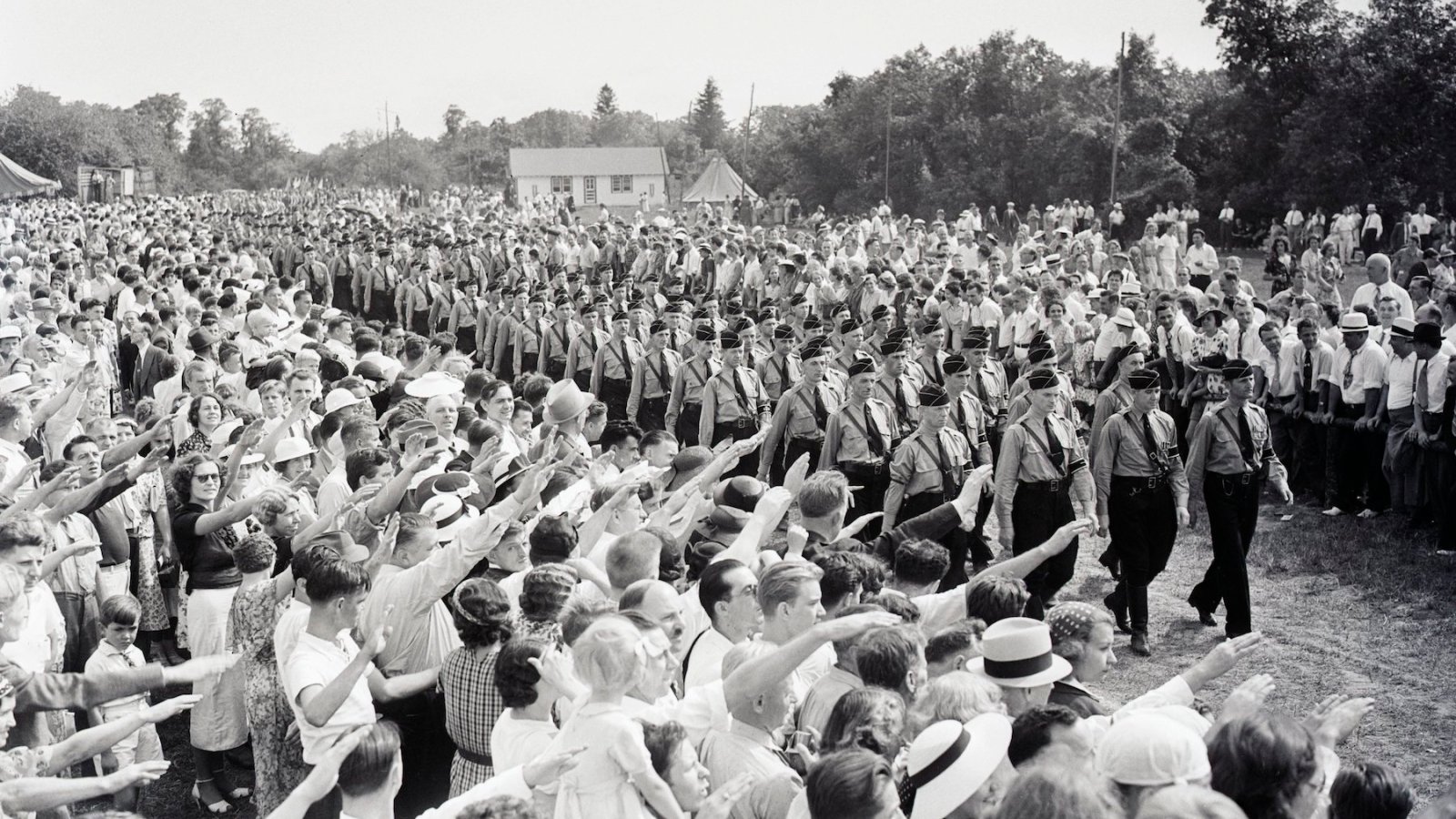 Featured image for "Nazi Influence in America: From Summer Camps to MSG-Packed Gatherings"