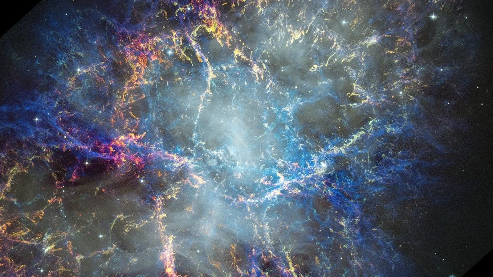 Hubble Revisits Crab Nebula, Revealing Evolving Gas Clouds After 25 Years