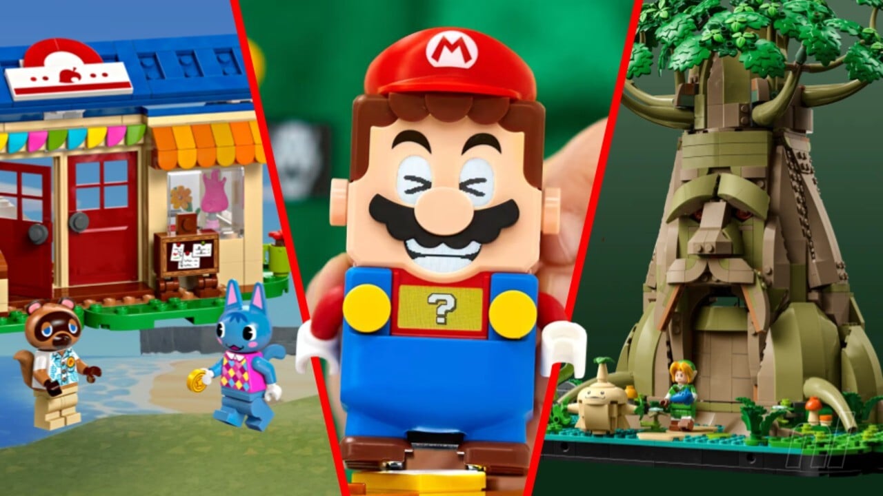 Featured image for Lego Unveils First-Ever Zelda Great Deku Tree Set with Link Minifig