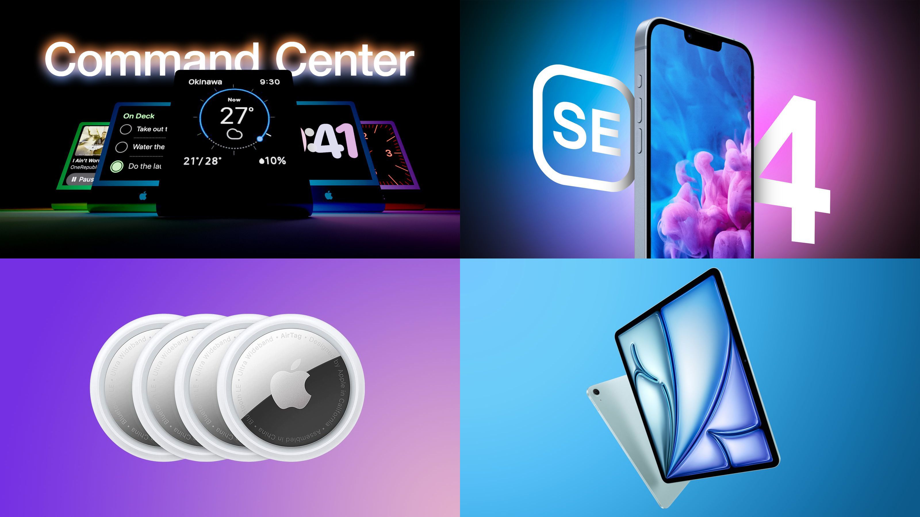 Featured image for Apple's 2025 Lineup: iPhone SE 4, Home Hub, and More Innovations