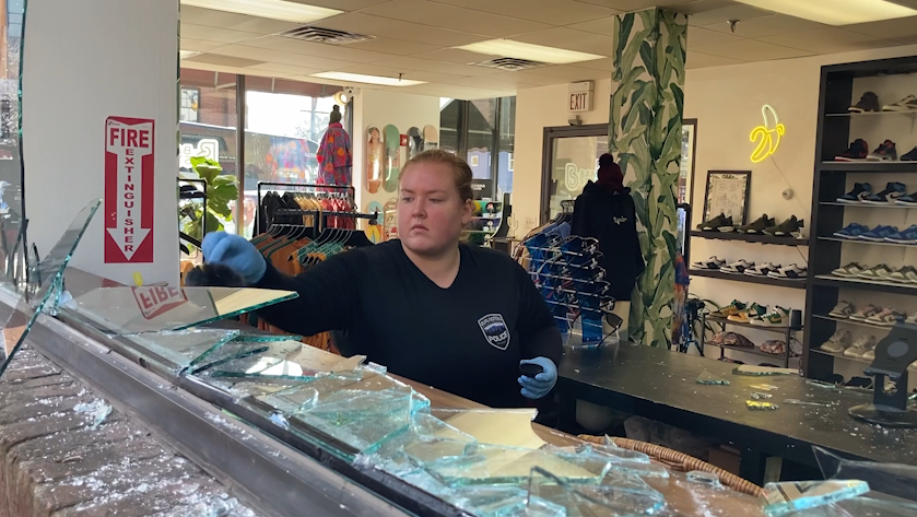 "Burlington Store Hit by Double Robbery, Appeals for Donations to Cover Repair Expenses"