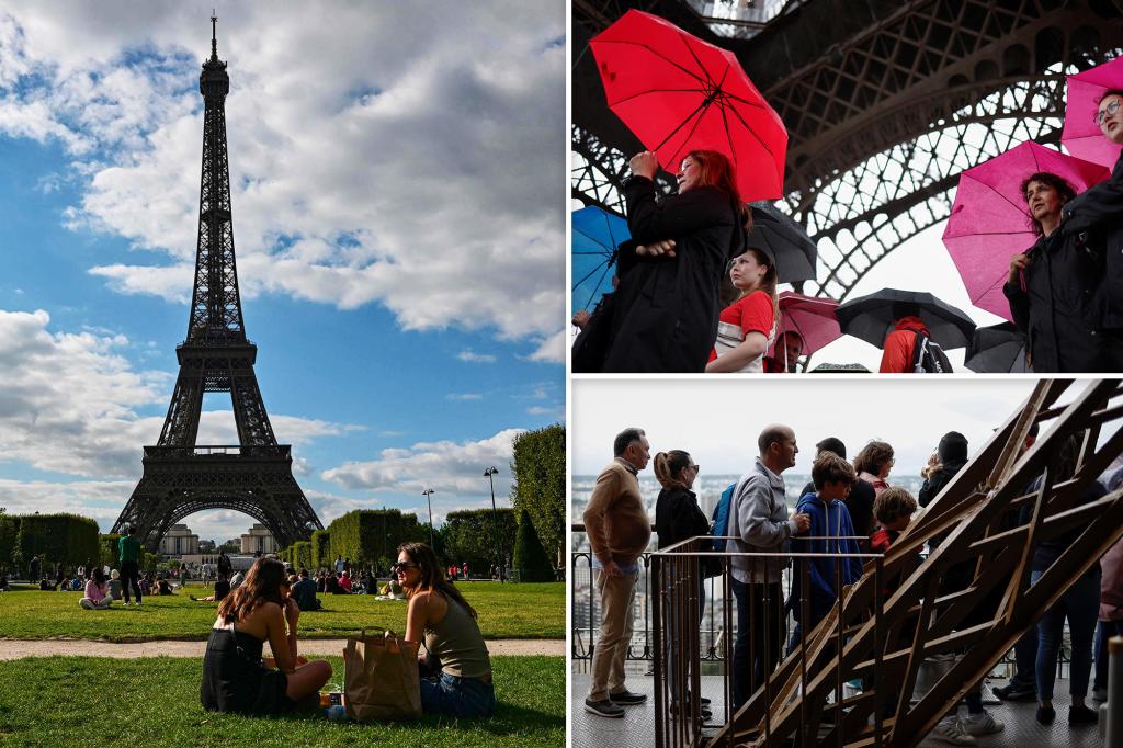 Intoxicated American tourists caught napping inside Eiffel Tower following unauthorized entry