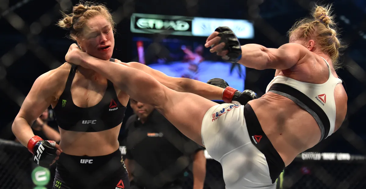 Featured image for Dana White criticizes Holm's team for rejecting Rousey rematch offer