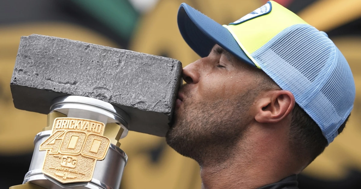 Featured image for Bubba Wallace Makes History with First Black Win at Indianapolis' Brickyard 400