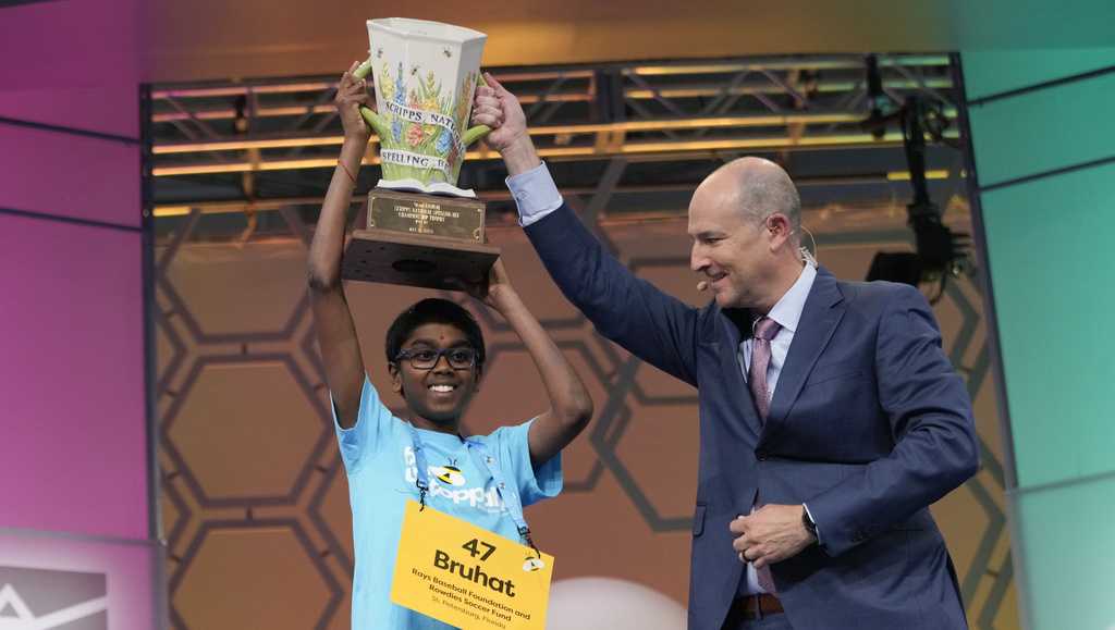 Featured image for 12-Year-Old Bruhat Soma Wins Scripps Spelling Bee in Thrilling Tiebreaker
