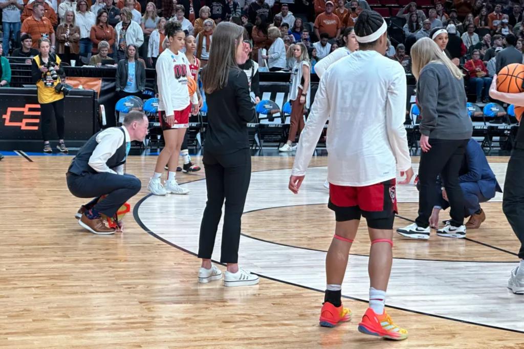 Featured image for "NCAA Admits Women's Elite Eight 3-Point Line Blunder"